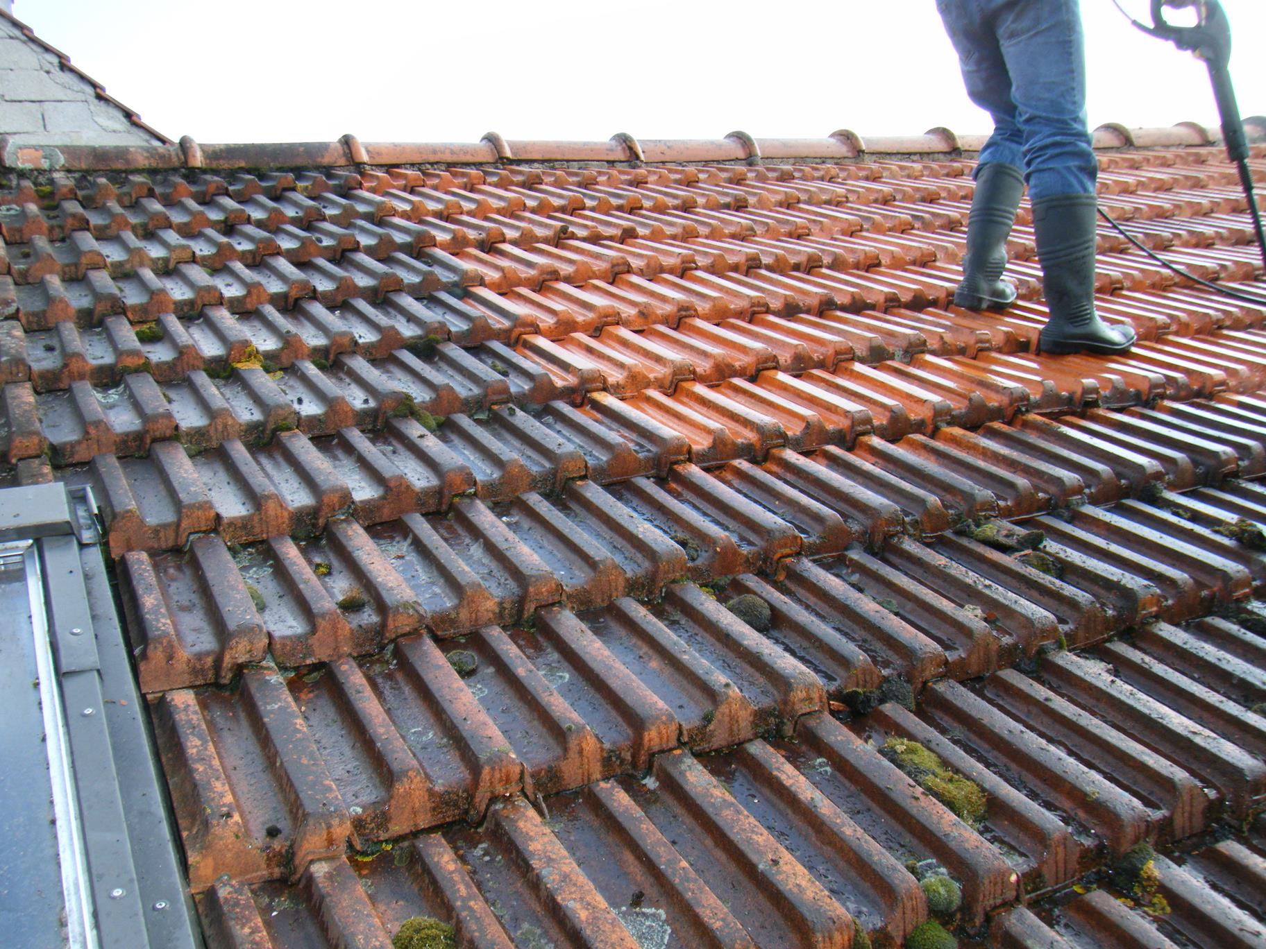 Une toiture propre et saine avec Conseil Structure Rénovation sur la région de Nantes